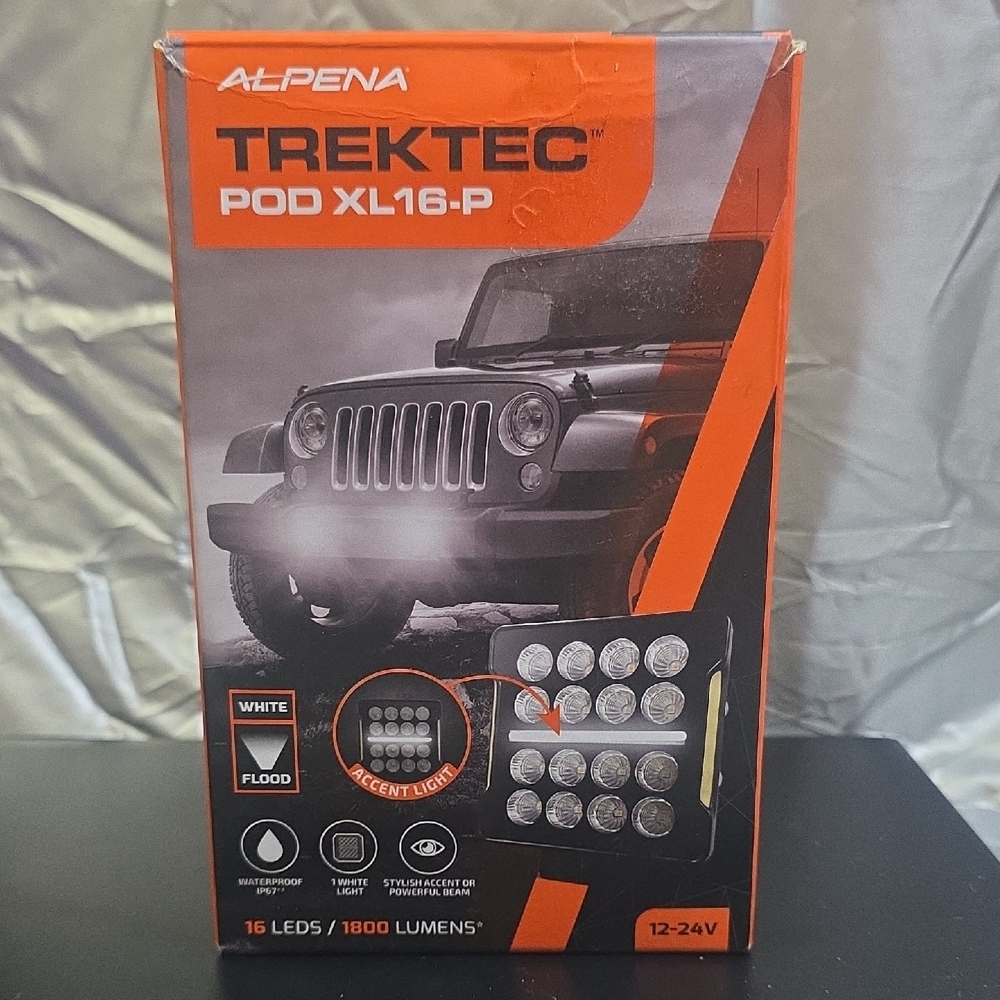 Alpena TREKTEC POD XL16-P LED Light - White